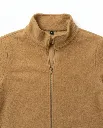 Polaire Médicale Homme Full-Zip BFP | Poches Plaquées Double | Camel