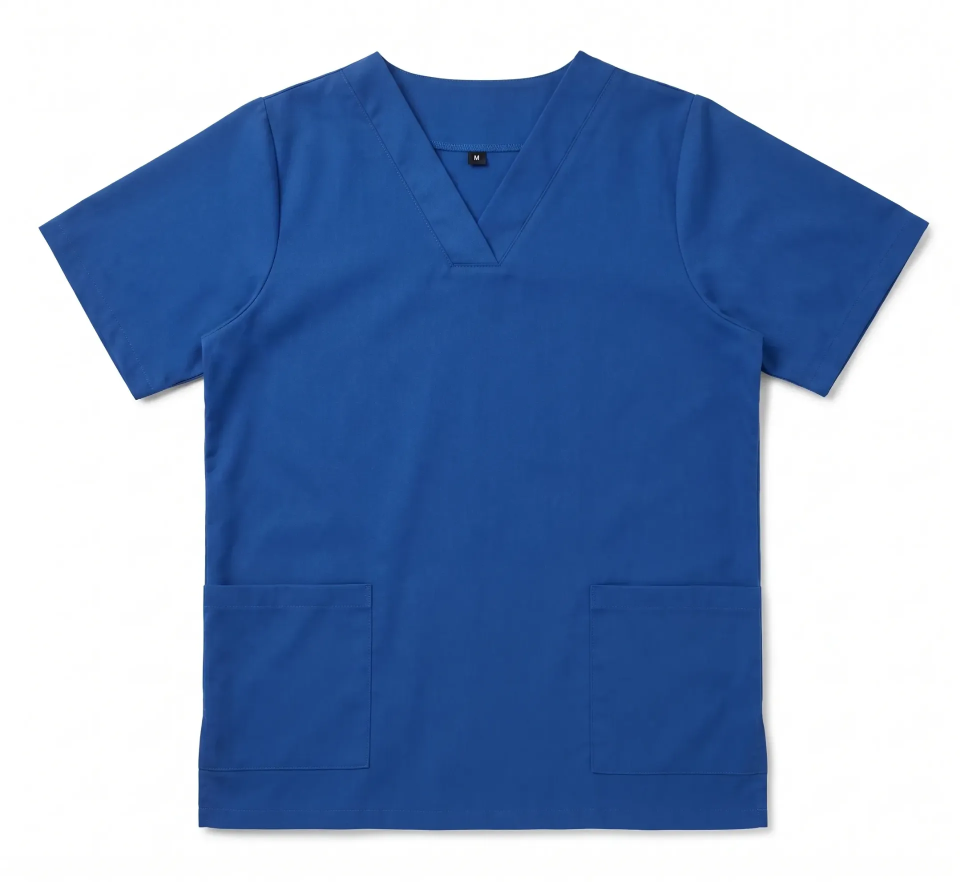 [BFP-TMH-ROY] Pyjama Médical Femme Col V BFP | Cintrée Dos · 2 Poches | Bleu Royal