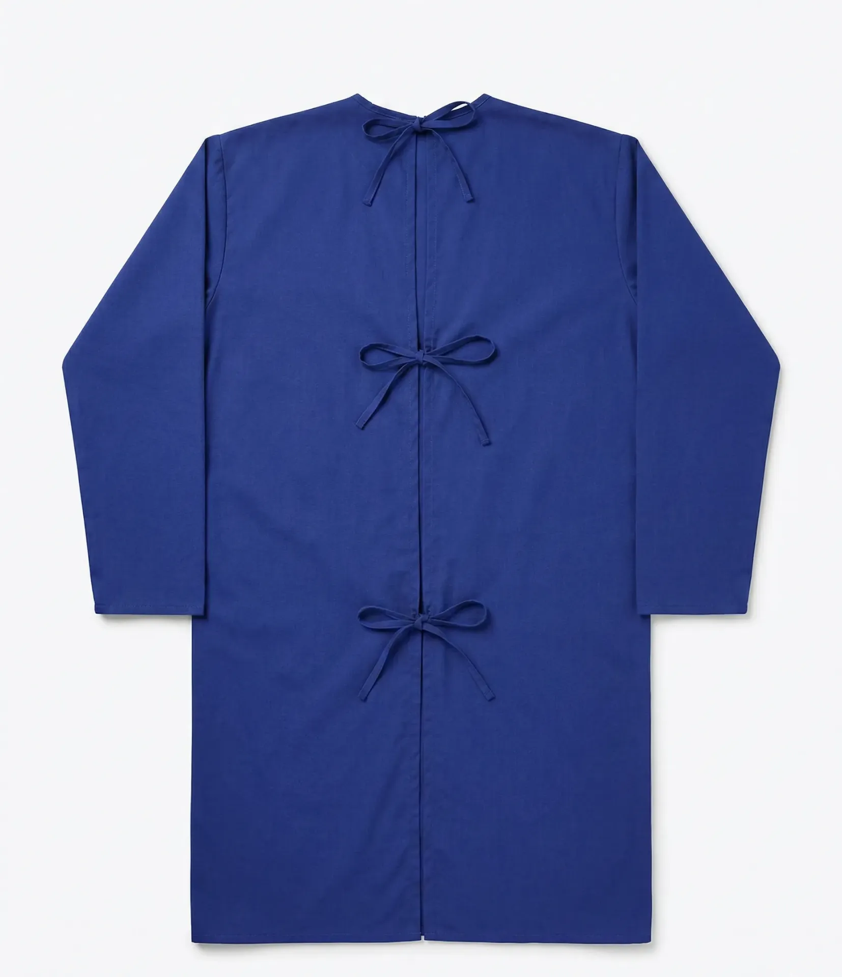 [BFP-BBMH-BLR] Blouse de Bloc Opératoire | Fermeture Dos Lacets | Bleu Royal — BFP